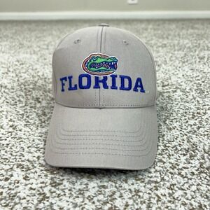 Florida Gators Hat Cap Snap Back Mens One Size Gray NCAA Football College Sports